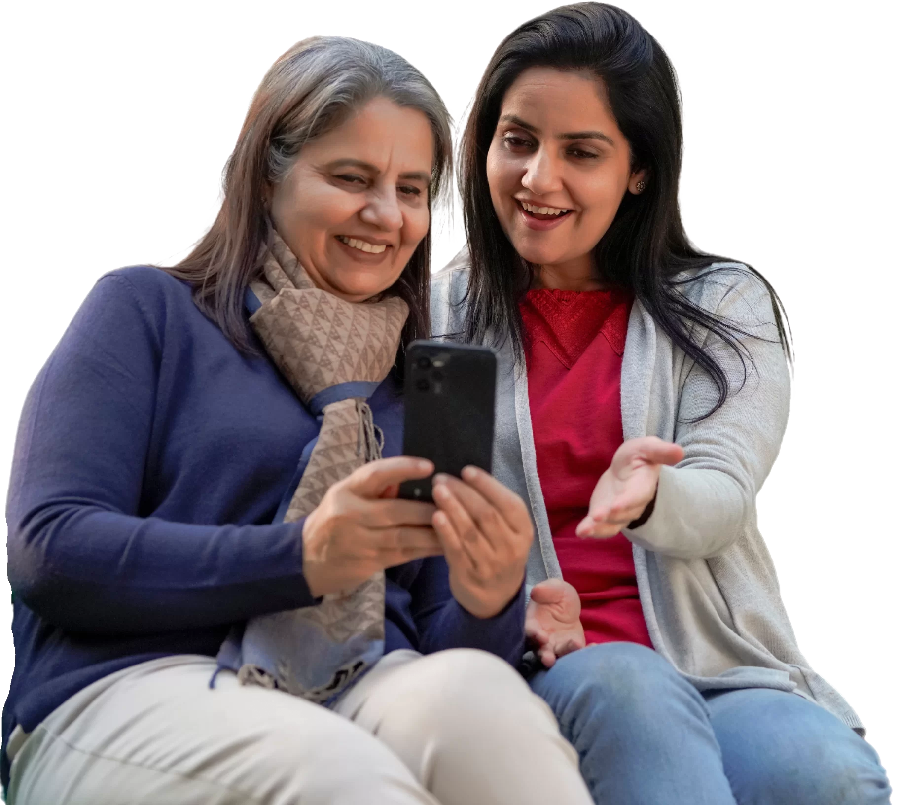 Comfortable waiting area for patients and families at Cataract Clinics.